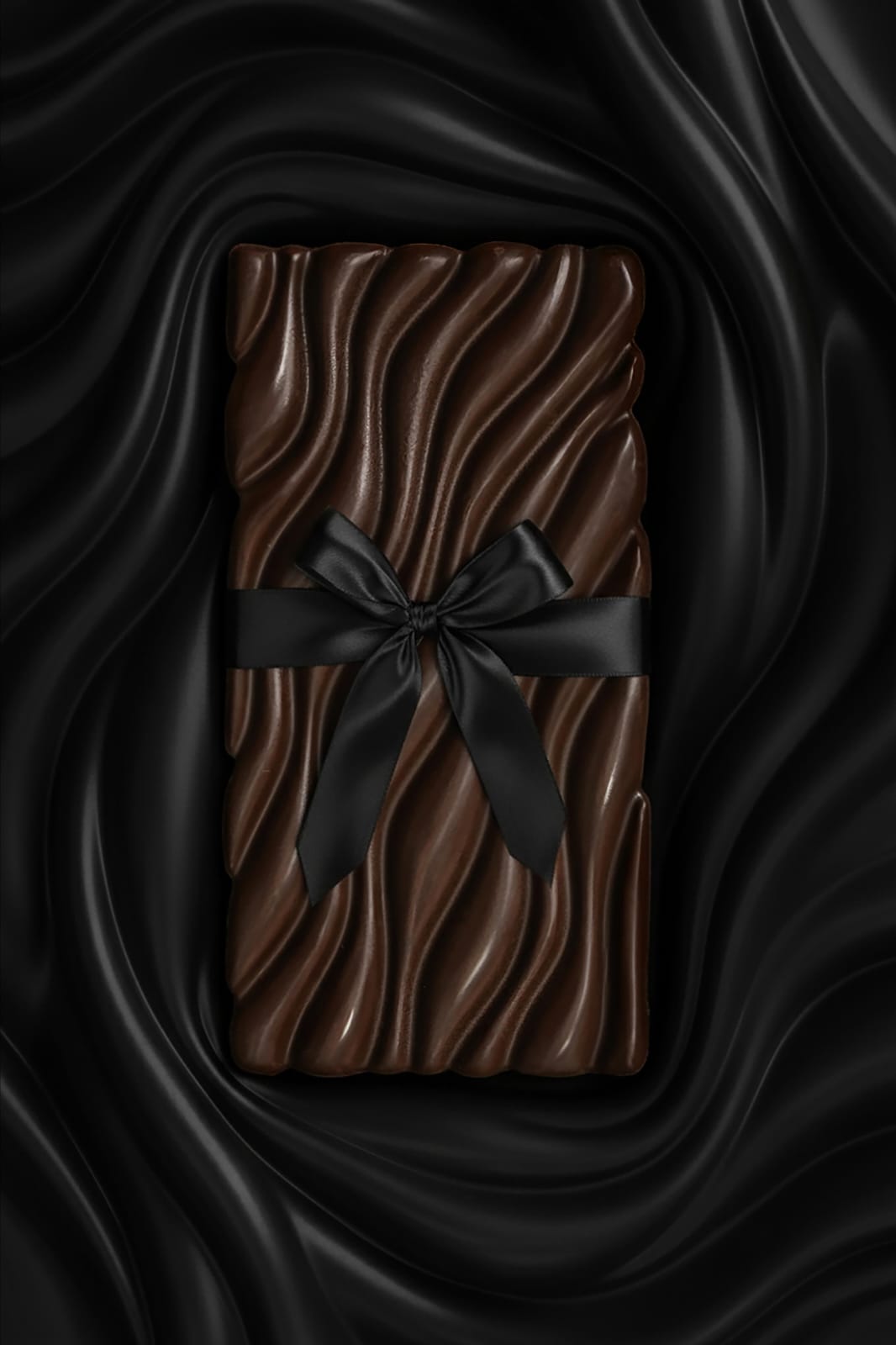 55% CACAO BLACK SESAME DARK CHOCOLATE BAR - Image 2