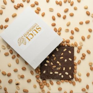 PEANUTS BRITTLE CHOCOLATE BARK